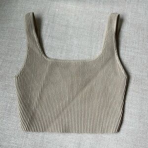 Aritzia sculpt knit tank